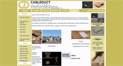 Desktop Screenshot of cableductuk.com